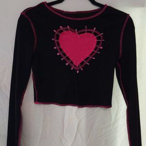 Grunge Pink Heart